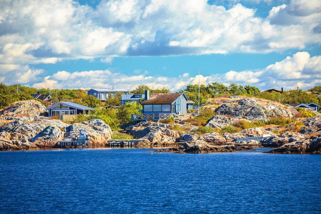 The island of Brännö in the Gothenburg archipelago