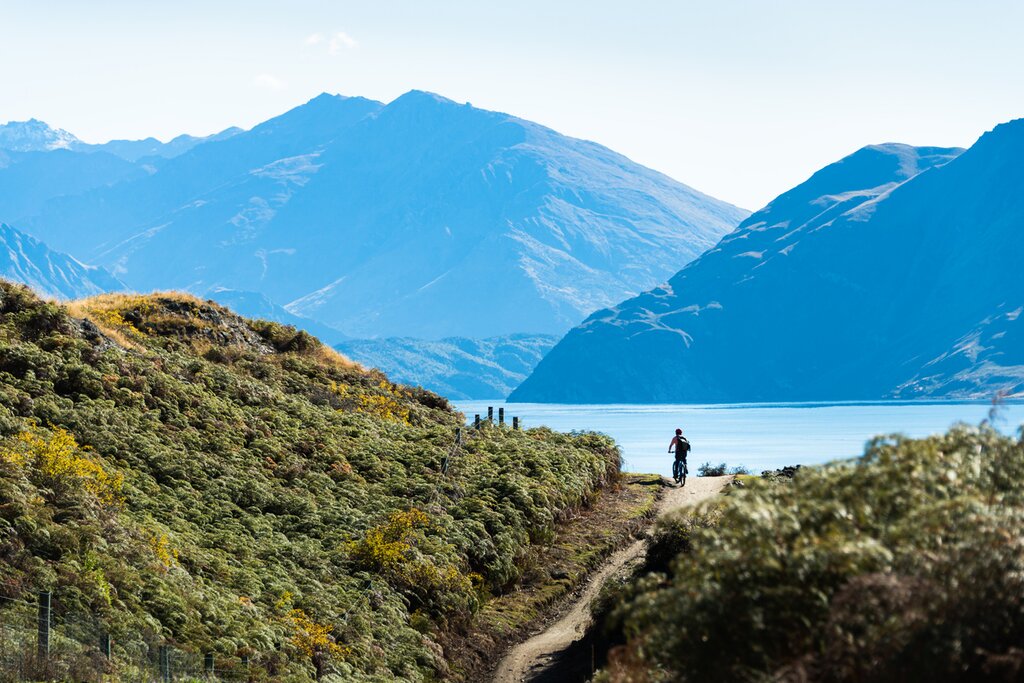 Cycling the Hawea and Wanaka Trails