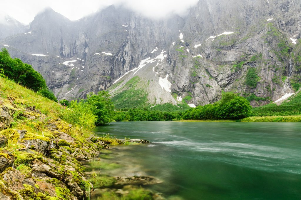 Take a train ride along Norway's peaceful River Rauma