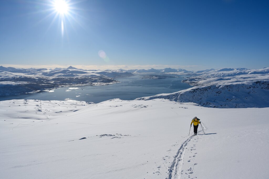 Ski in Tromso at AlpinPark