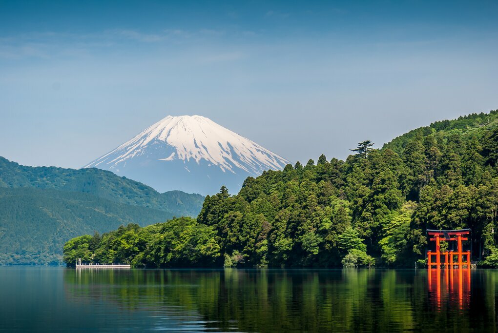 Cruise Lake Ashi and snap pics of Mount Fuji