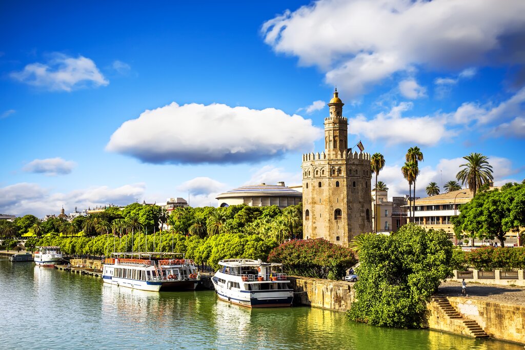 Seville's beautiful Golden Tower