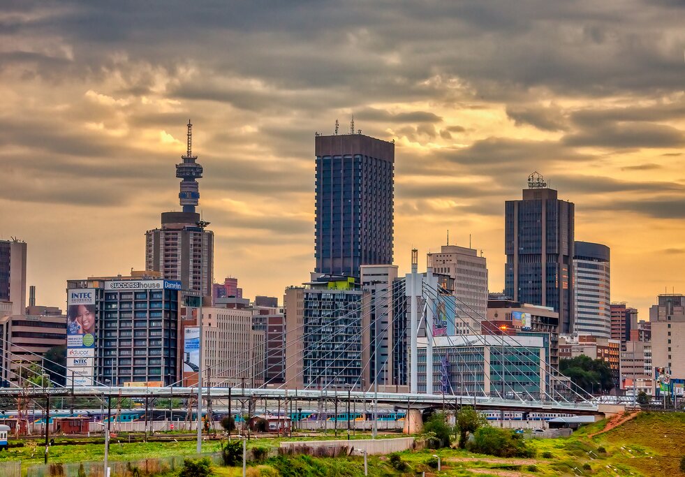 South Africa, Johannesburg - Johannesburg city skyline