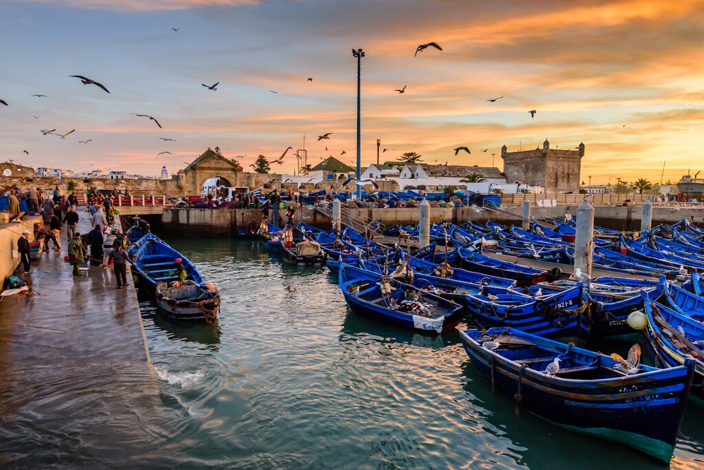 The town of Essaouira