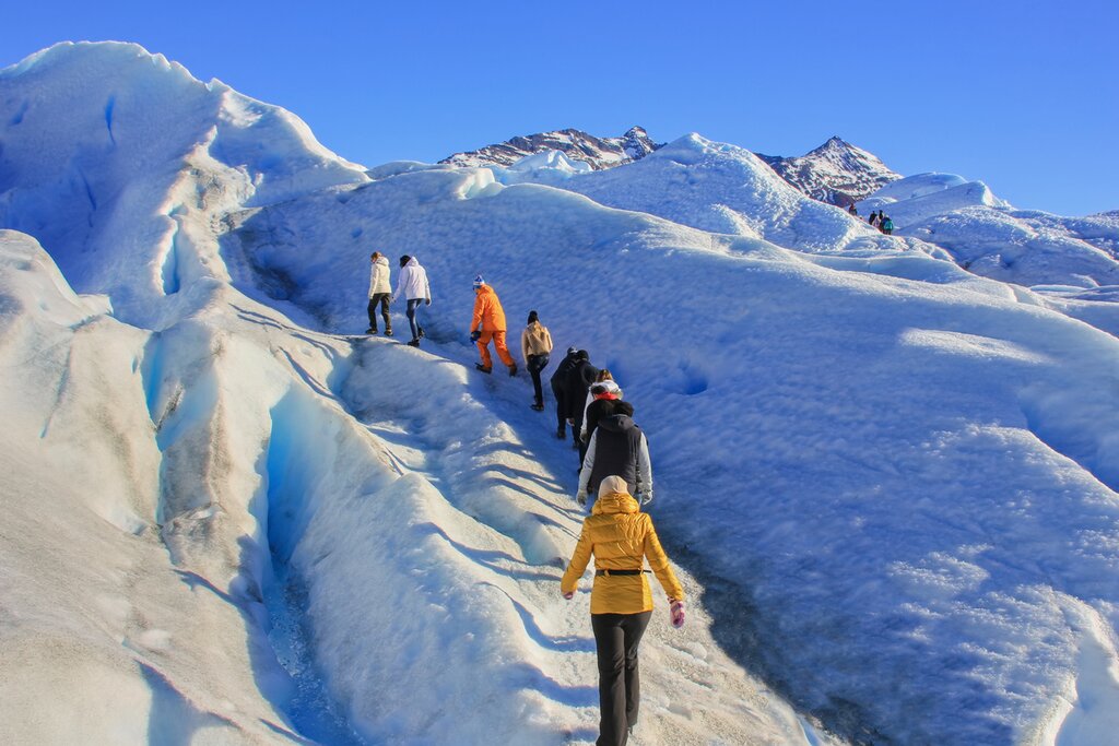 Don your crampons on trek across the iconic Perito Moreno Glacier