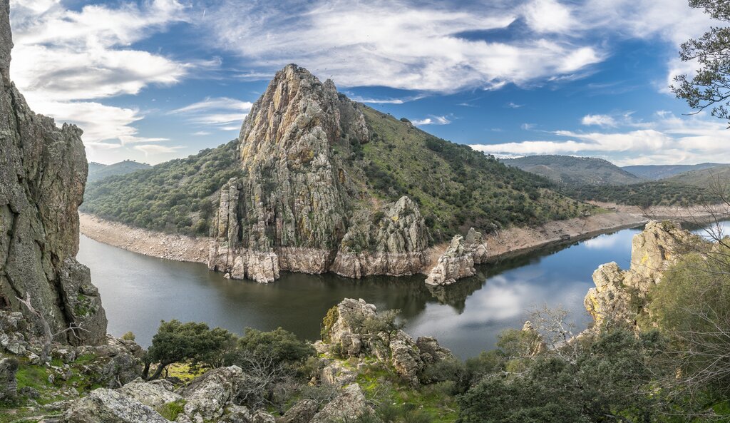 Extremadura and the Tajo River in Monfragüe National Park