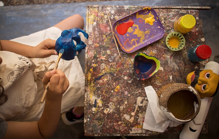 Sri Lankan Mask Carving Workshop