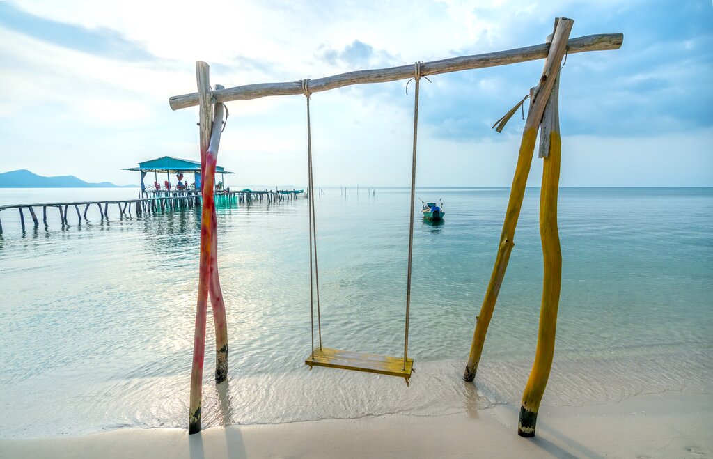 Relax on the white-sand beaches of Phu Quoc