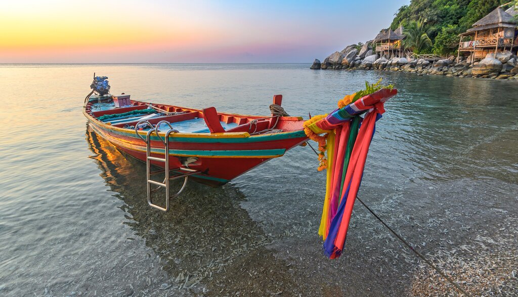 Spend two weeks exploring Thailand's beaches and islands, starting on Ko Samui