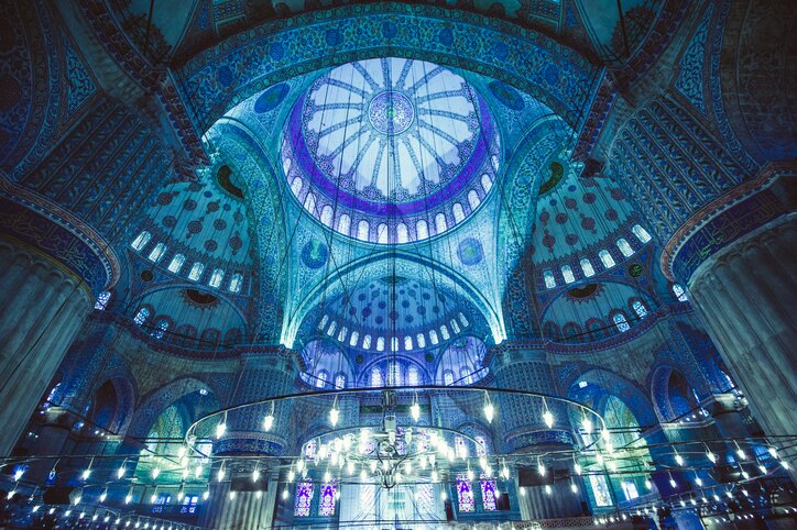 The Blue Mosque at Dusk