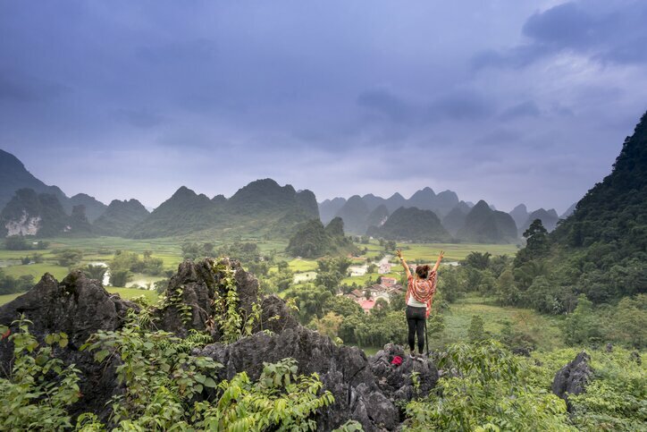 The hills of northern Vietnam