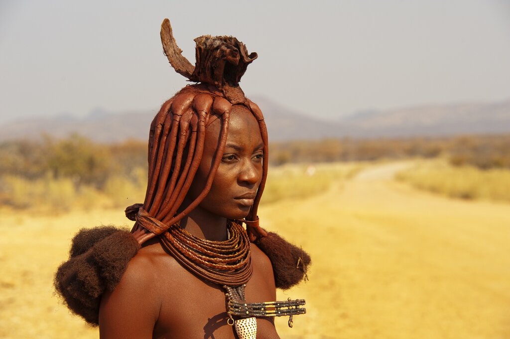 Himba woman in Namibia