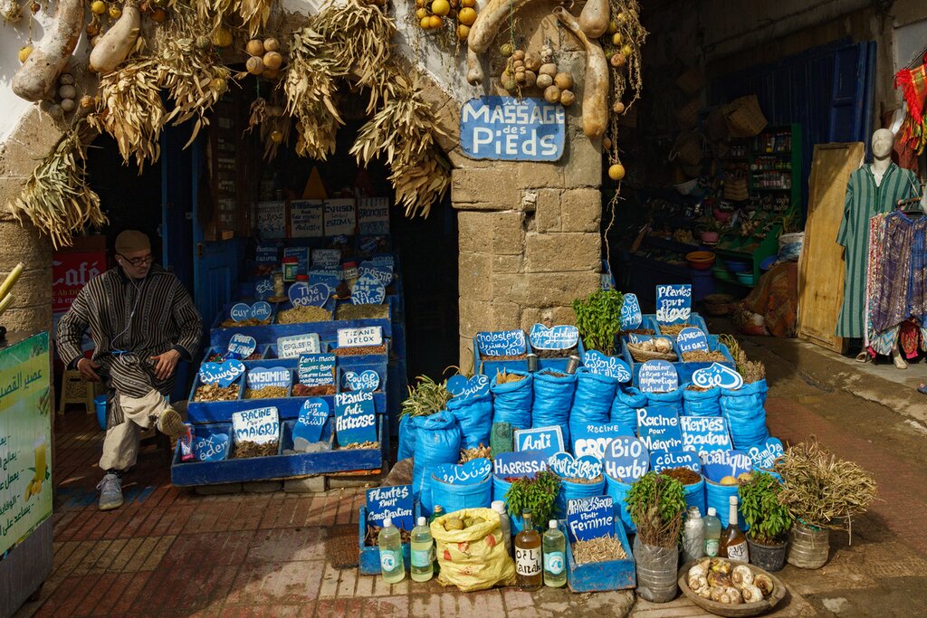 The town of Essaouira