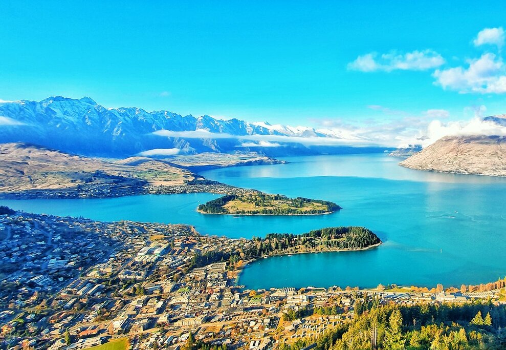 Views over Queenstown