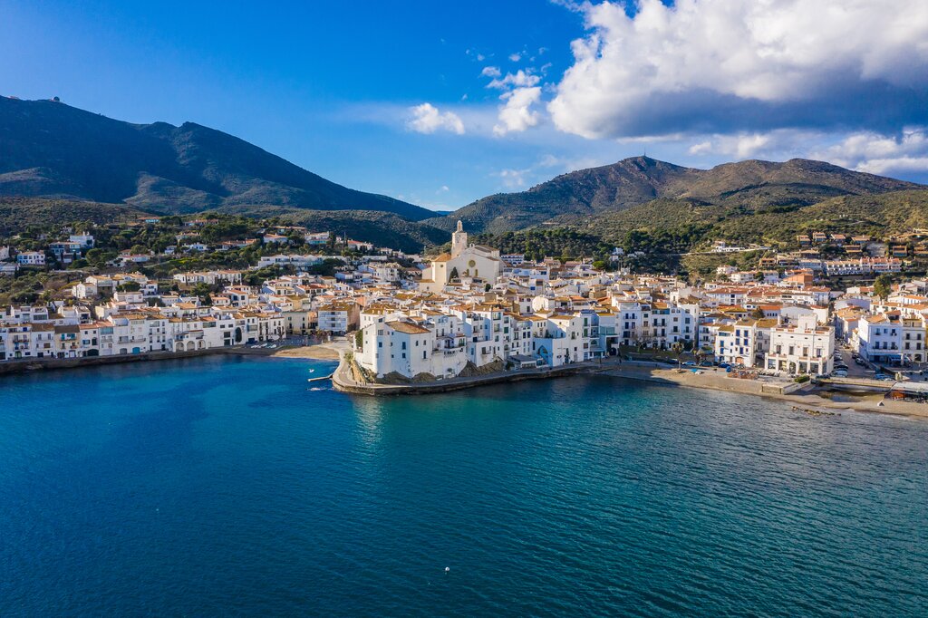The coastal city of Cadaqués