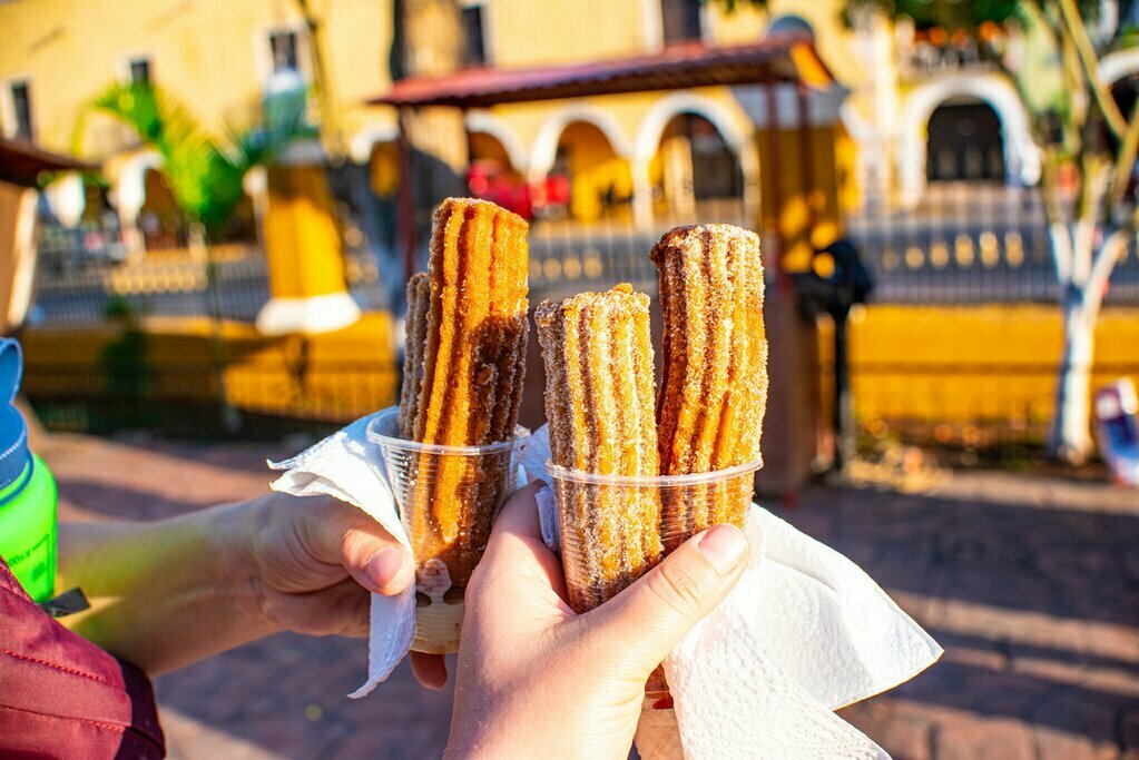 Churros are a favorite Mexican treat