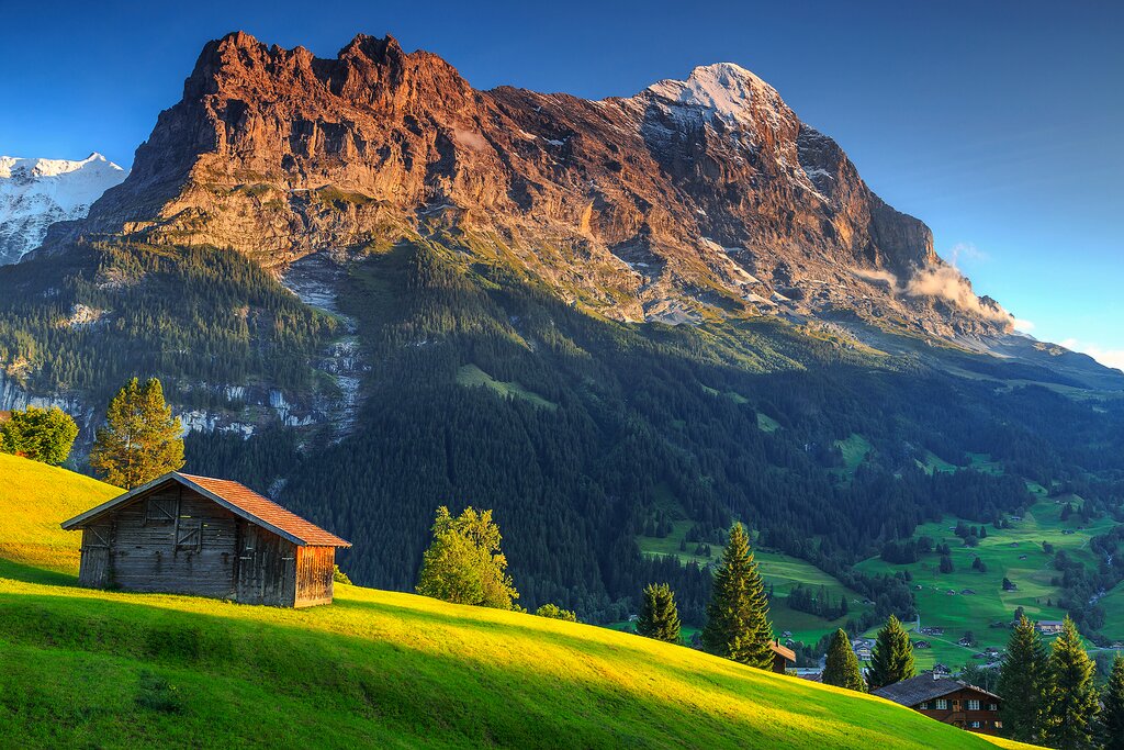 Base yourself in Interlaken for three nights to explore the picturesque Bernese Oberland region