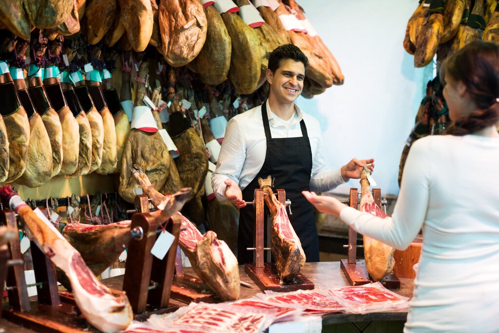 Enjoy a Jamón Ibérico workshop in historic Madrid