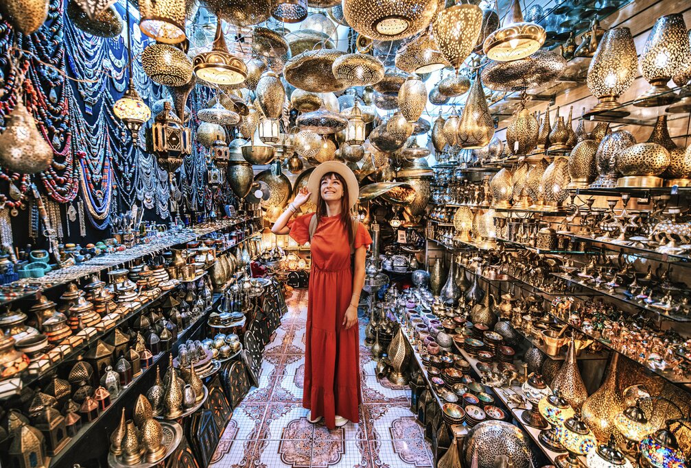 Casablanca light shop