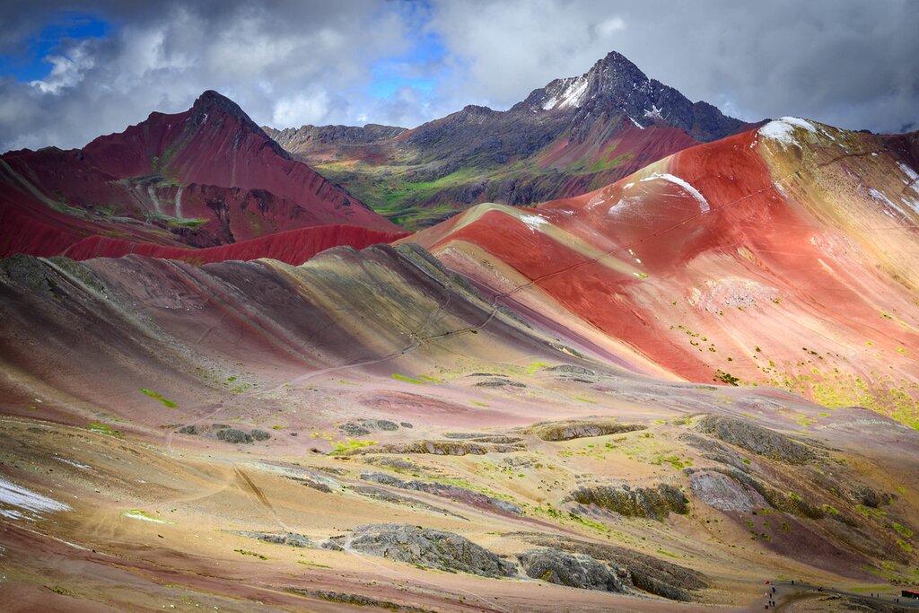 Take a day trip from Cusco to hike in the Vinicunca Rainbow Mountains 