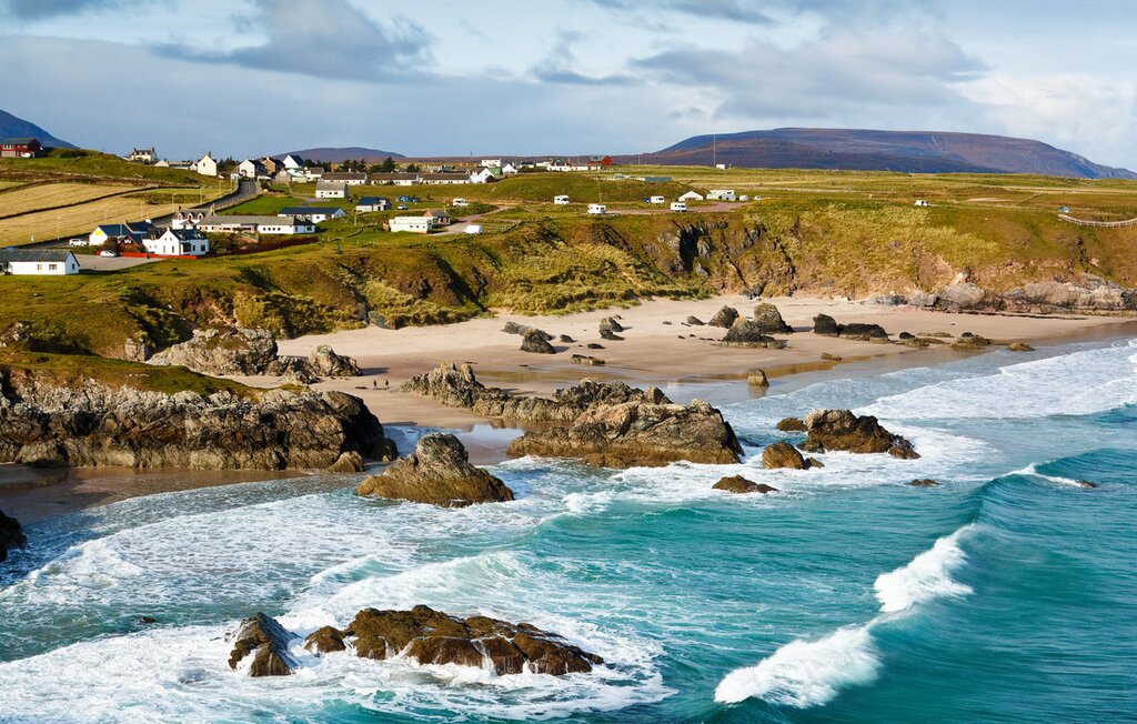 Take a walk around Sango Bay in Durness
