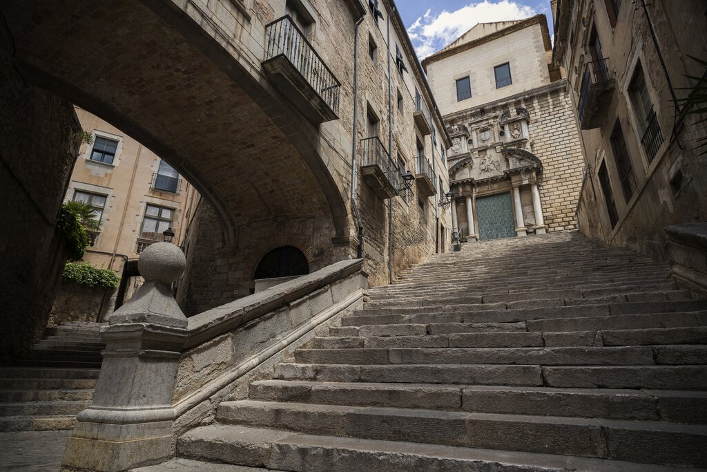 One of the most recognized spots in Girona for the Game of Thrones