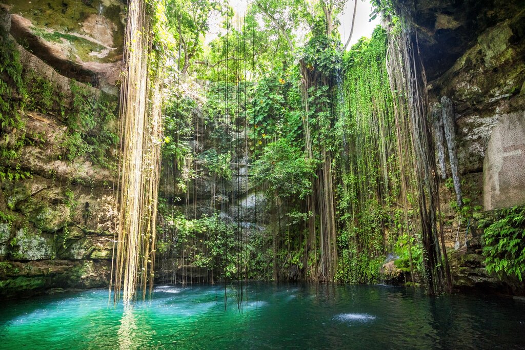 Ek Balam's cenote