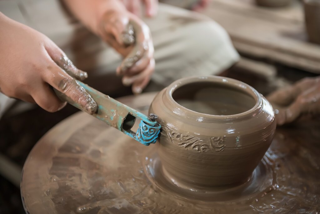 Discover the art of Thai pottery with a workshop at Koh Kret