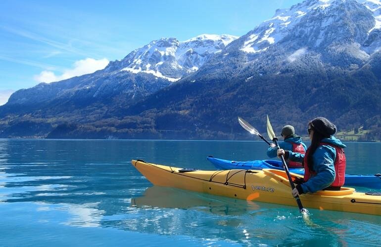 Summer Kayak Tour Lake Brienz (Small Group Tour/Approx. 3 hours)
