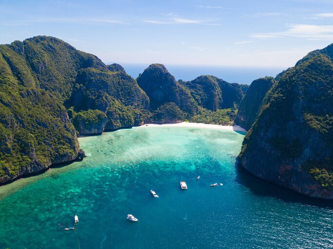 Swimming And Snorkeling On Phi Phi Islands  - Join speed boat