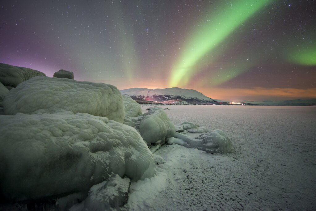 Abisko National park in Winter