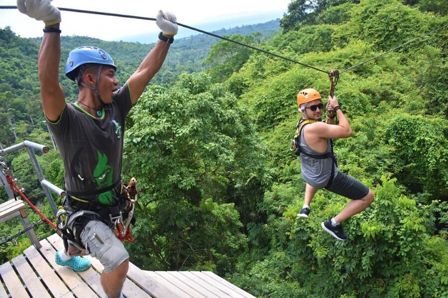 Zip Line Adventure in Koh Samui