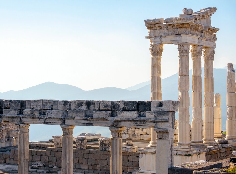 Check off some of the richest sites in antiquity, like the Greco-Roman ruins of Pergamon