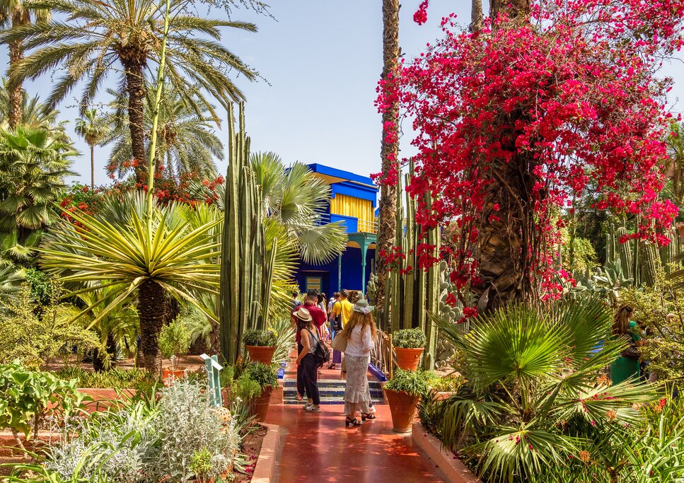 The Majorelle Gardens