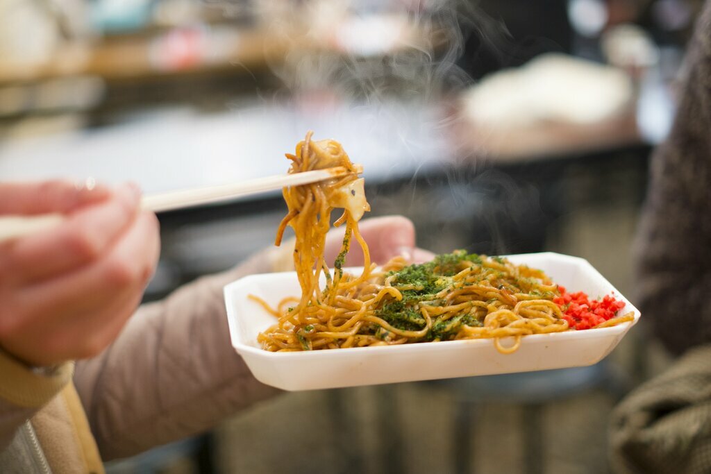 Tuck into delicious Japanese noodles