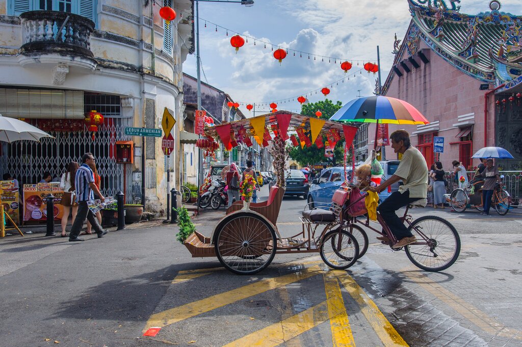 Airport transfers & flight from Penang to Kuala Lumpur