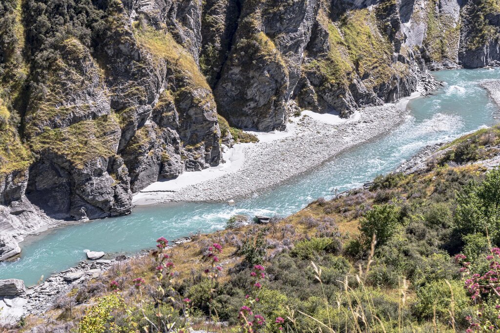 View of the Shotover River