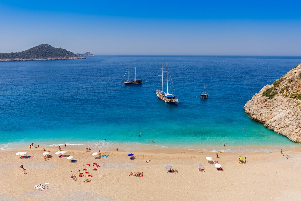 Enjoy panoramic views of the Turquoise Coast from the fishing village of Kaş