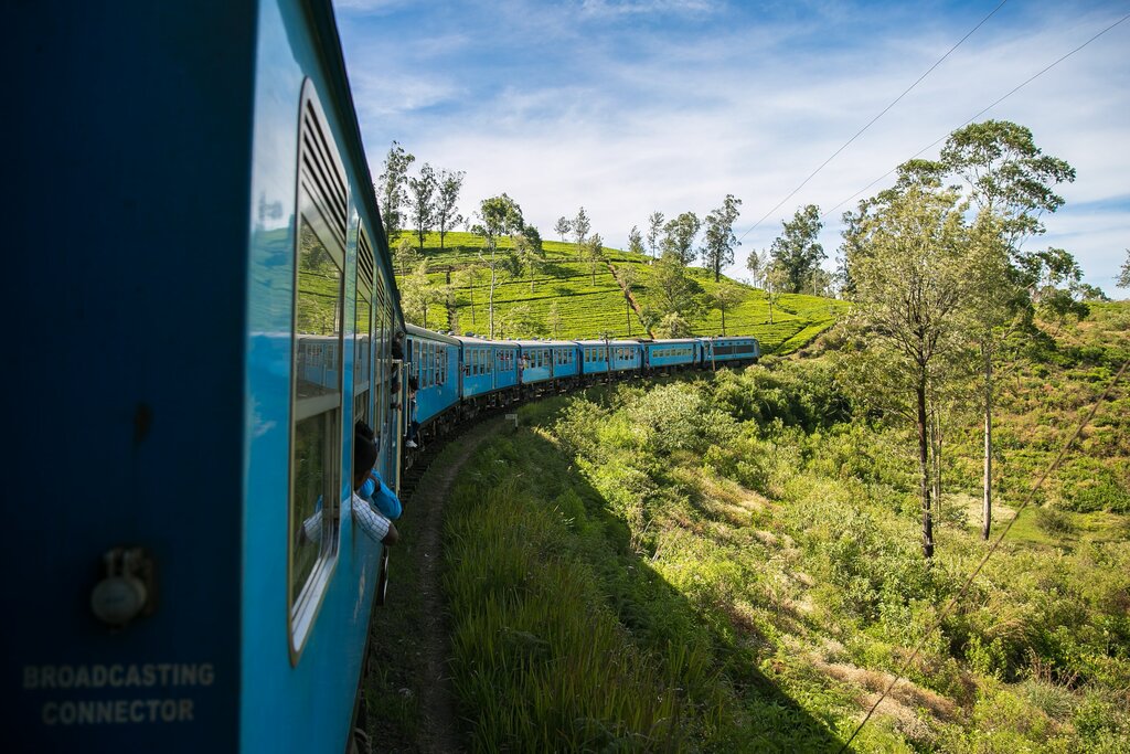 Scenic Train Journey to Kandy