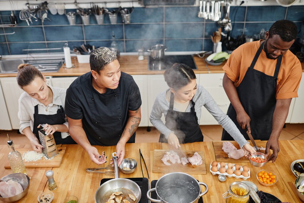 Learn how to cook traditional dishes like paella and gazpacho