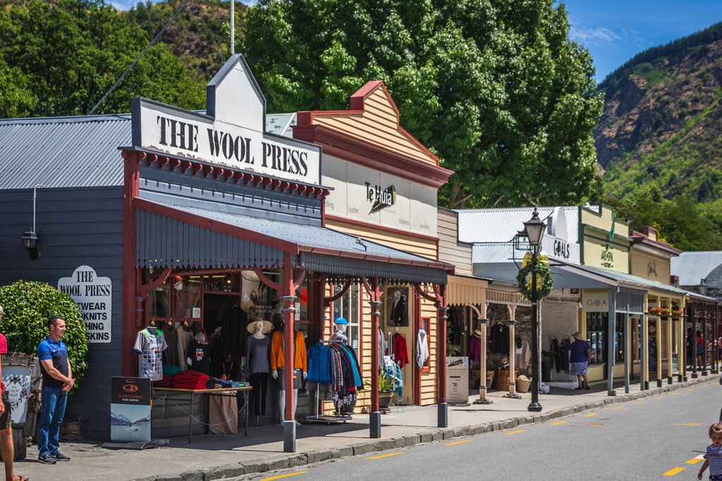 Arrowtown, a town neighboring Queenstown