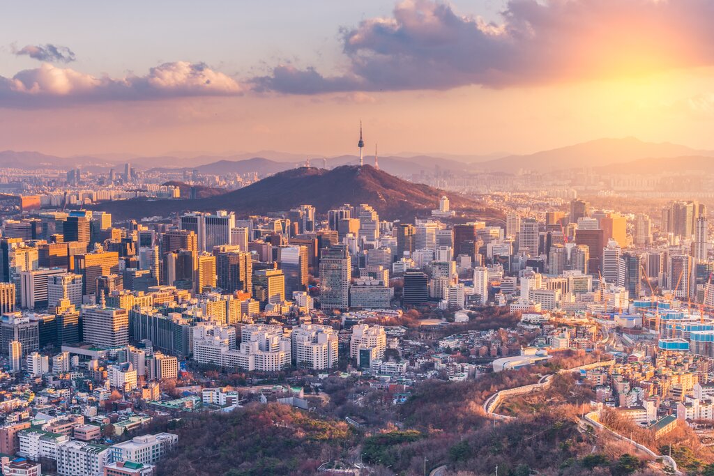 Seoul skyline