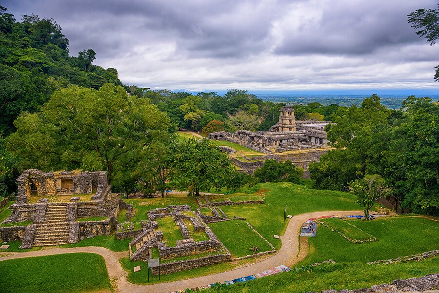 The ruins of ancient Palenque