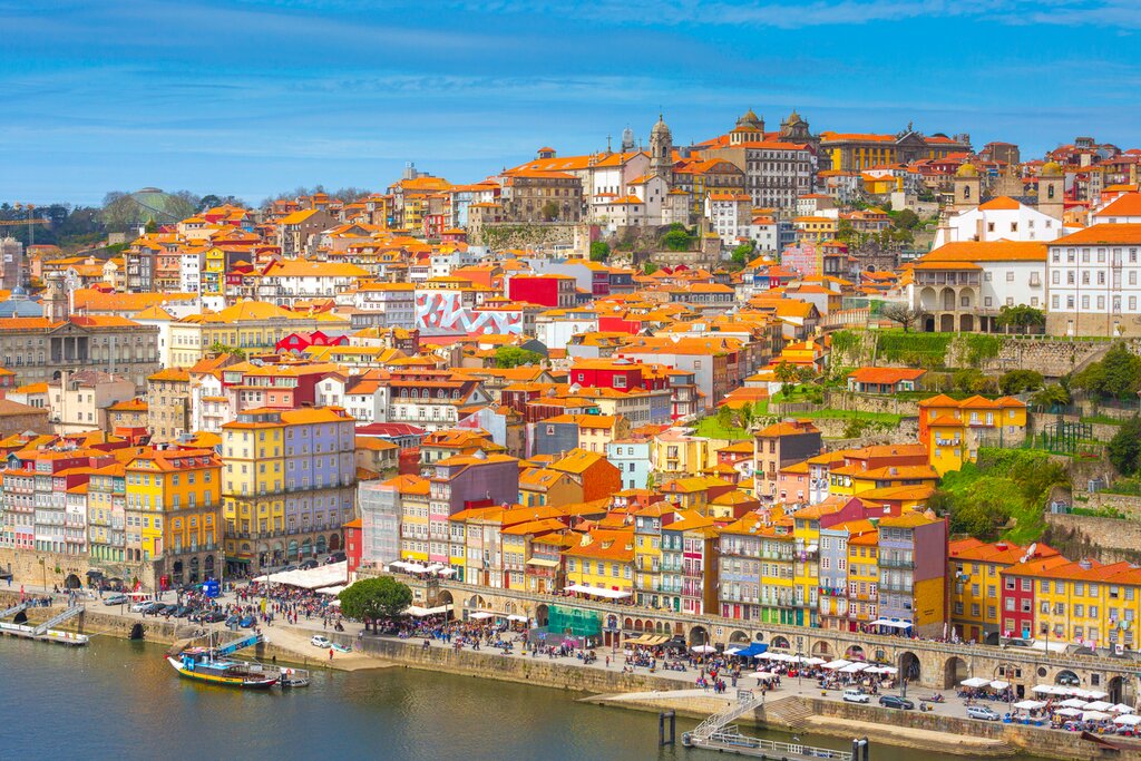 Porto's vibrant riverfront