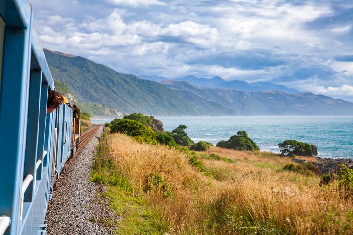 Coastal Pacific Train: Blenheim to Christchurch