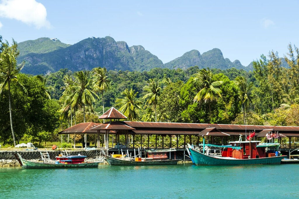 Boats in Langkawi