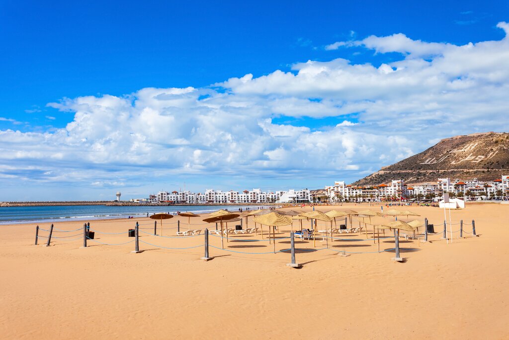 Beach time at Agadir