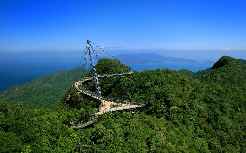 View of the Langkawi Skybridge