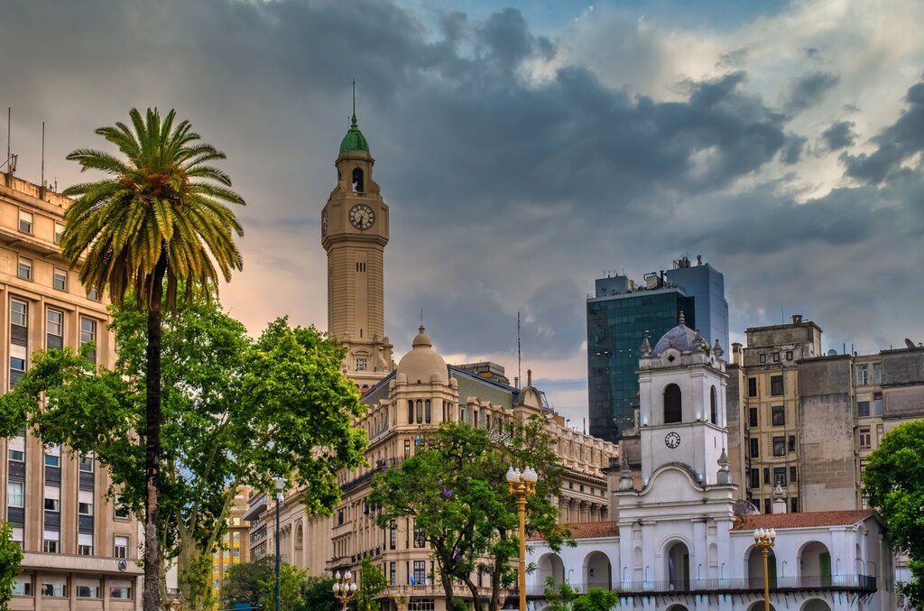Spend two days in Buenos Aires checking out sites like Plaza de Mayo (May Square)