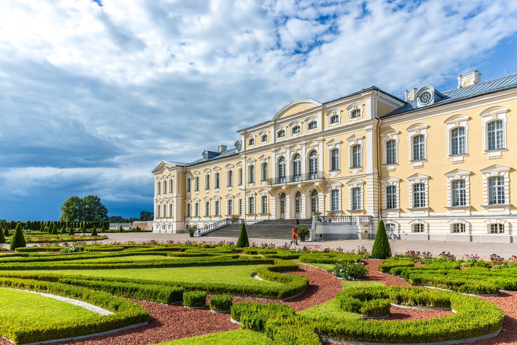 Rundāle Palace in Latvia